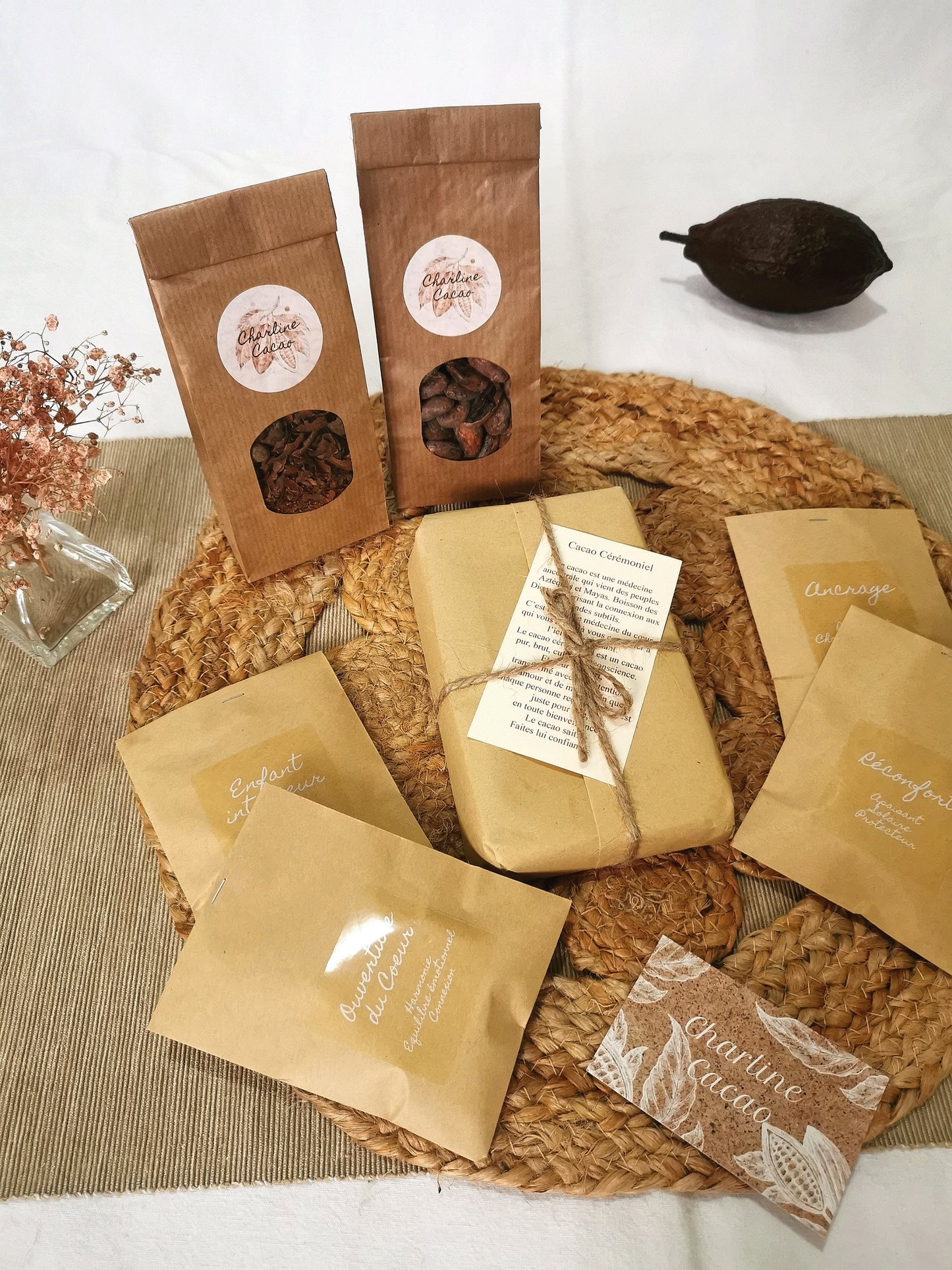 coffret découverte cacao de grade cérémoniel