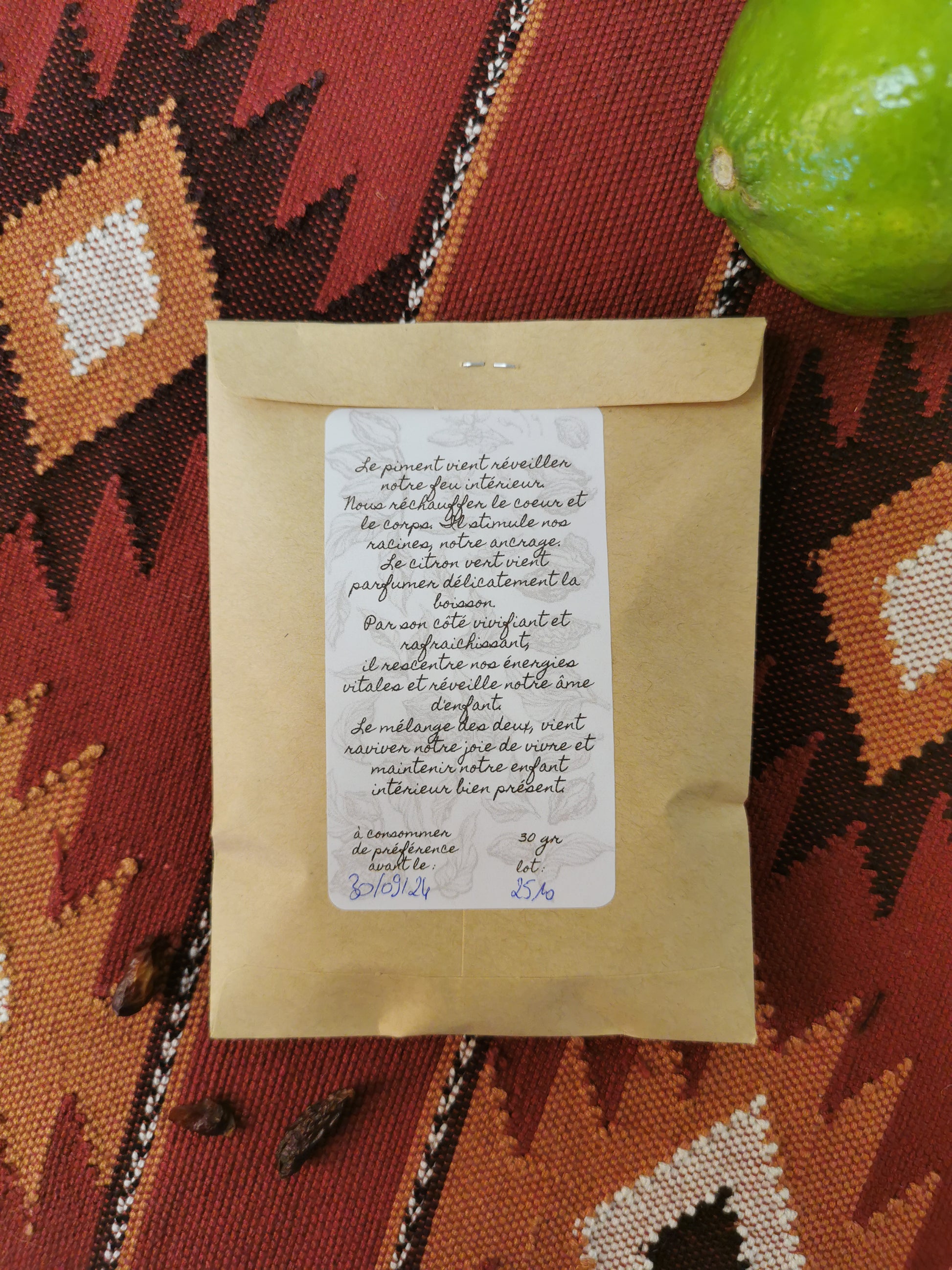 Palets d'intention - Enfant intérieur Charline Cacao