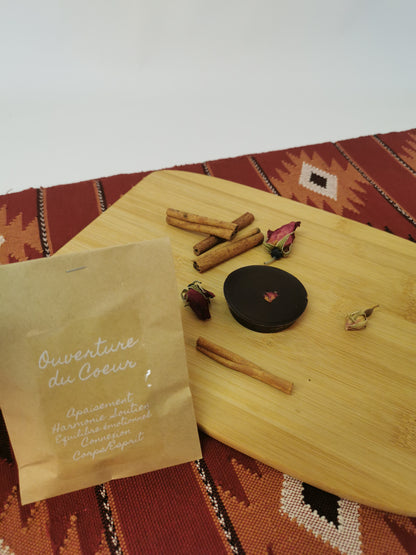 Palets d'intention - Ouverture du cœur Charline Cacao