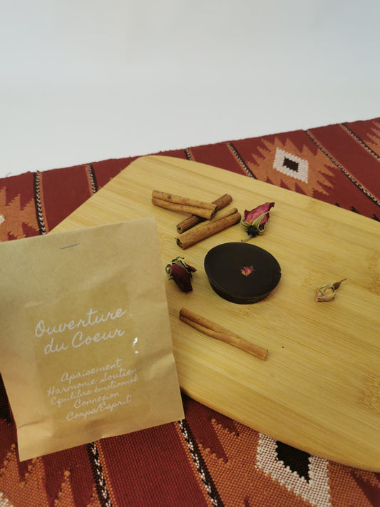 Palets d'intention - Ouverture du cœur Charline Cacao